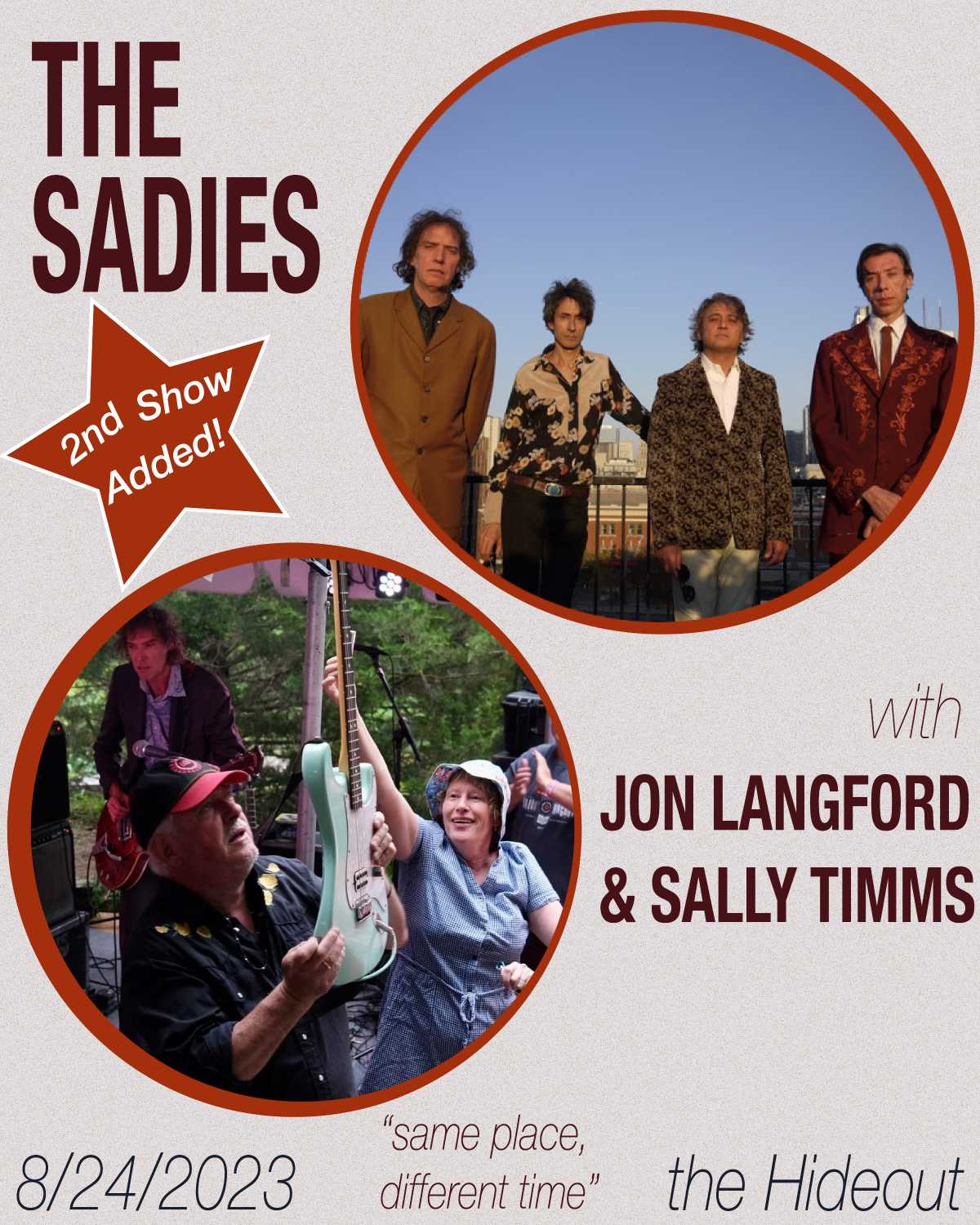 Pebish Tung lastbil Rykke The Sadies with Jon Langford & Sally Timms | Hideout Chicago